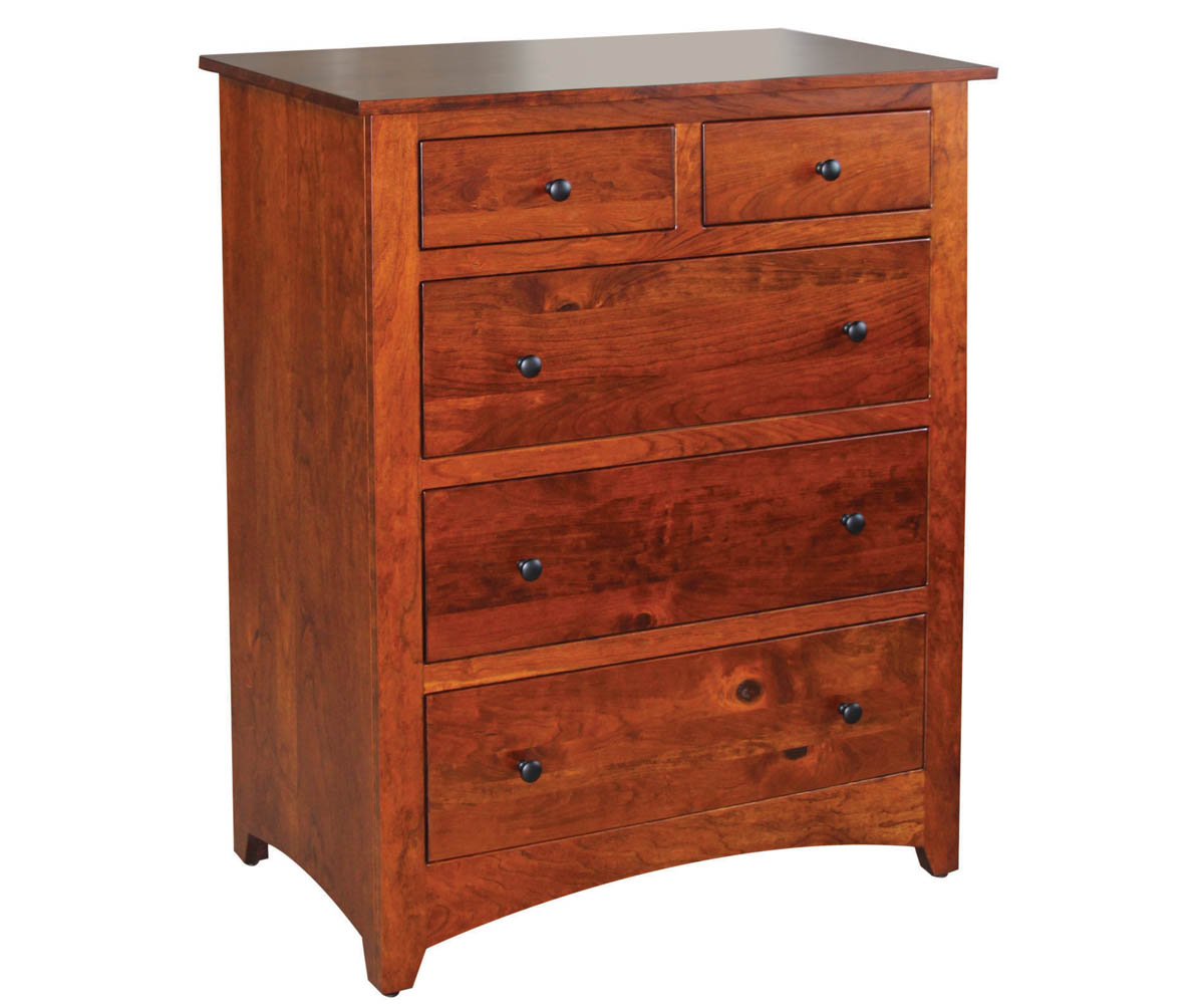 Country Shaker 114 5-Drawer Chest