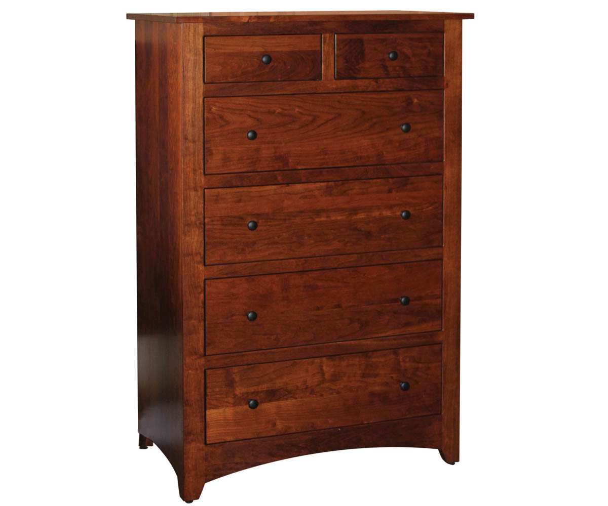 Country Shaker 116 6-Drawer Chest