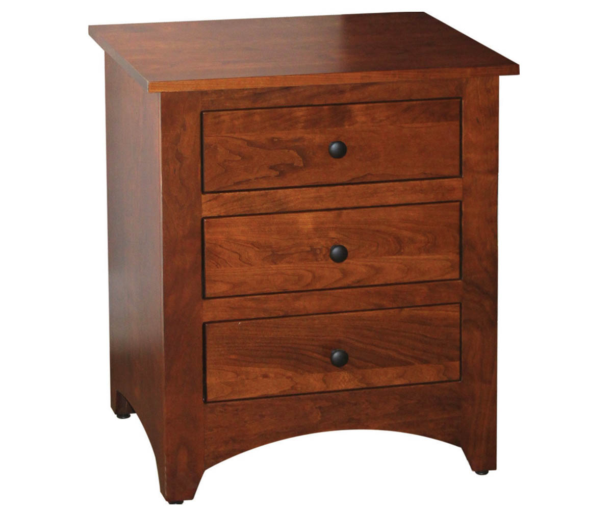 Country Shaker 123 Nightstand