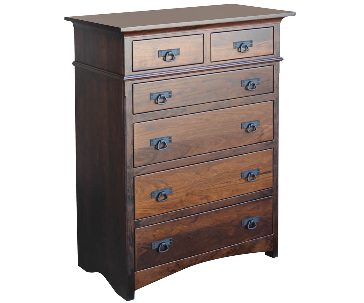 Old World Mission 914 6-Drawer Chest