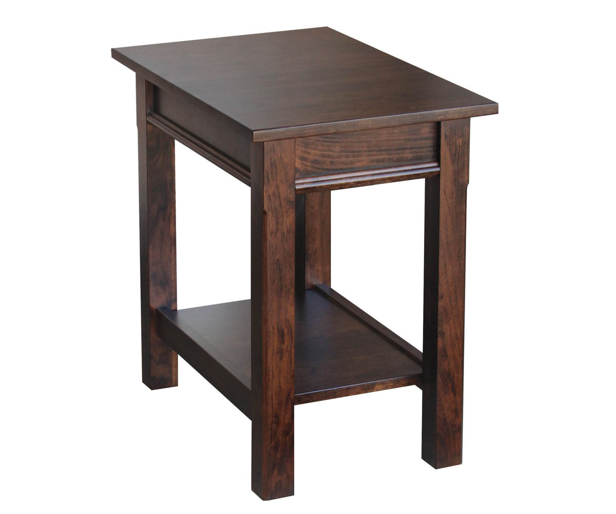 Old World Mission Space Saver End Table