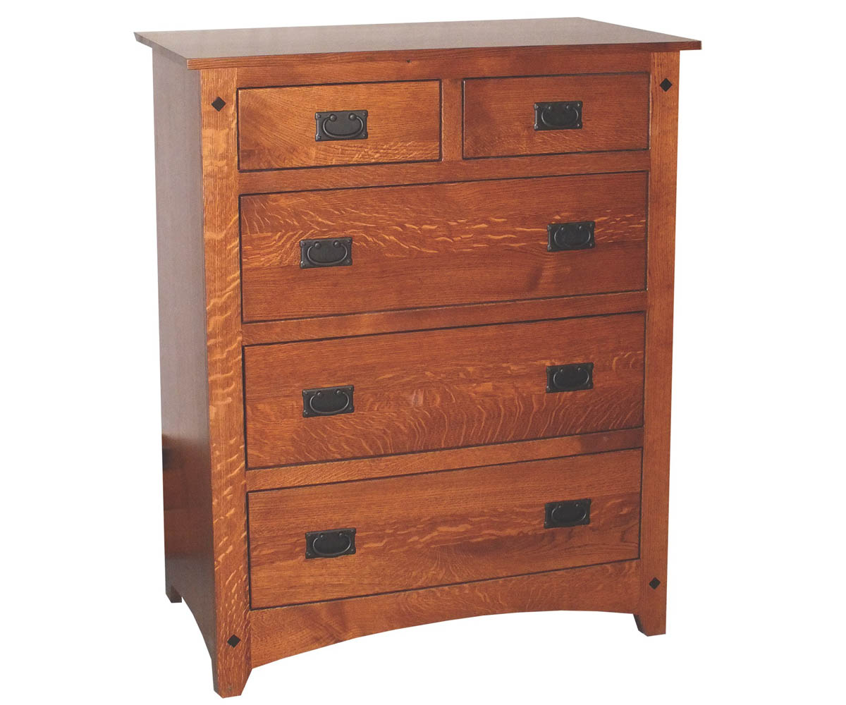 Siesta Mission 614 5-Drawer Chest