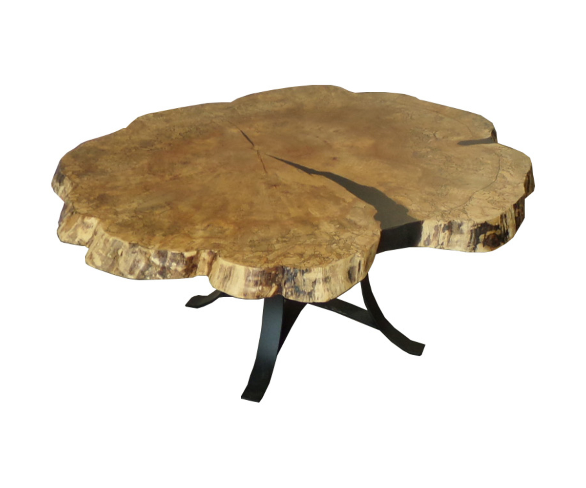 Sm40X40Ggp Spalted Maple Coffee Table