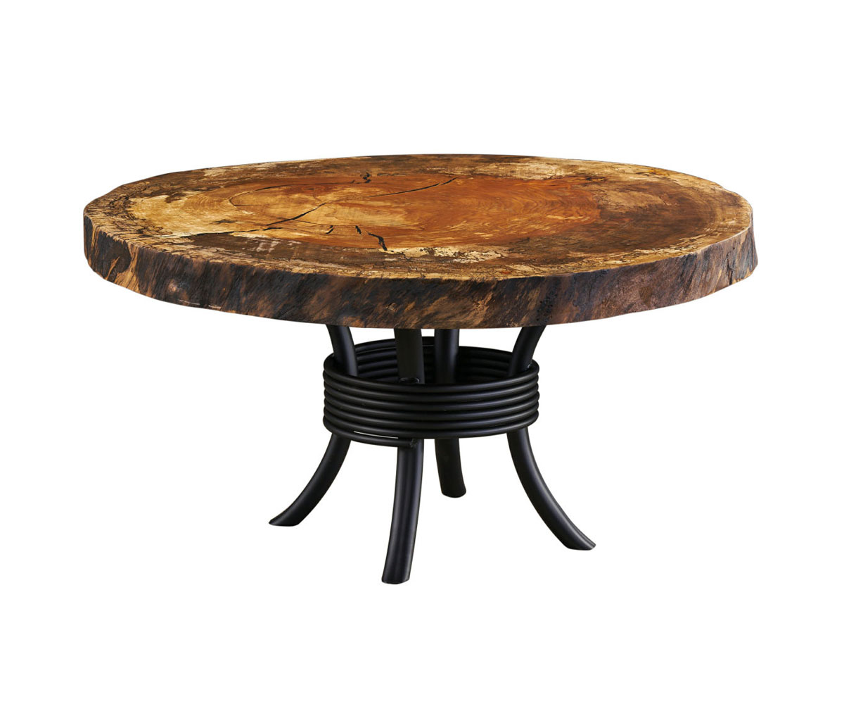 Spalted Sycamore Coffee Table Round A Bout