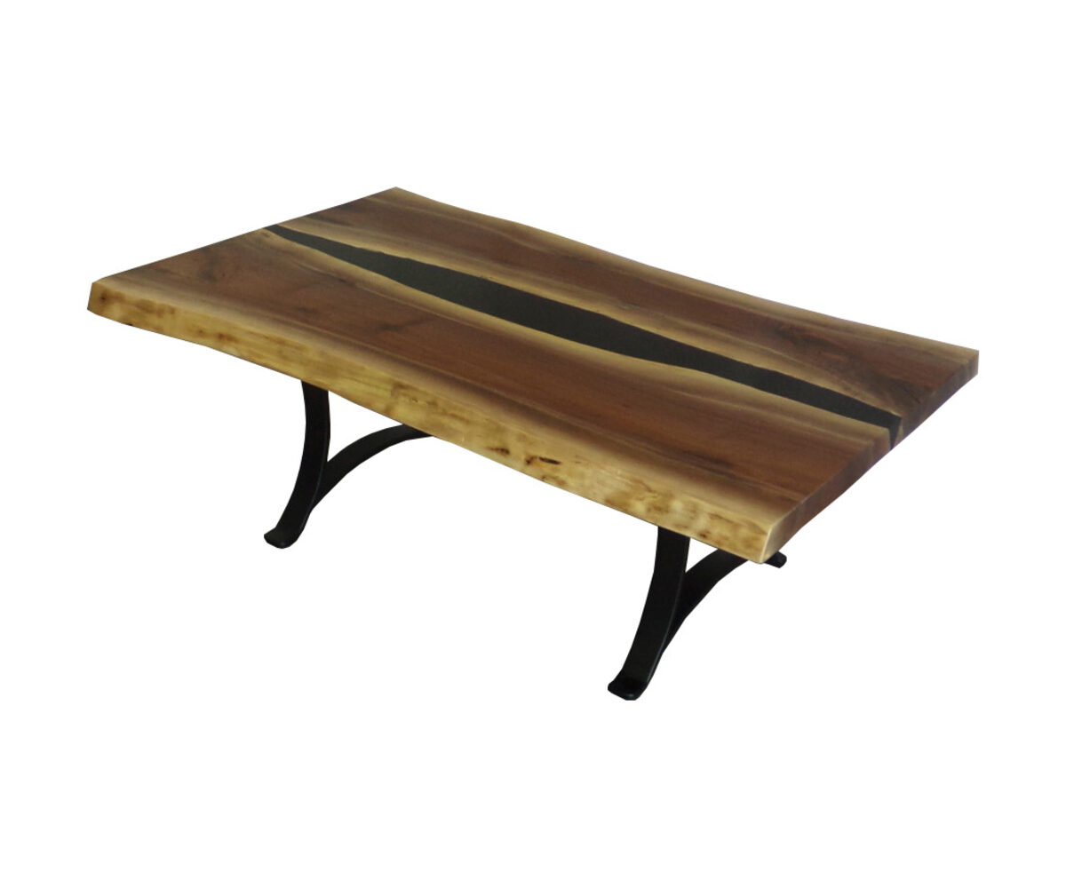 W24X48Gg Walnut Coffee Table