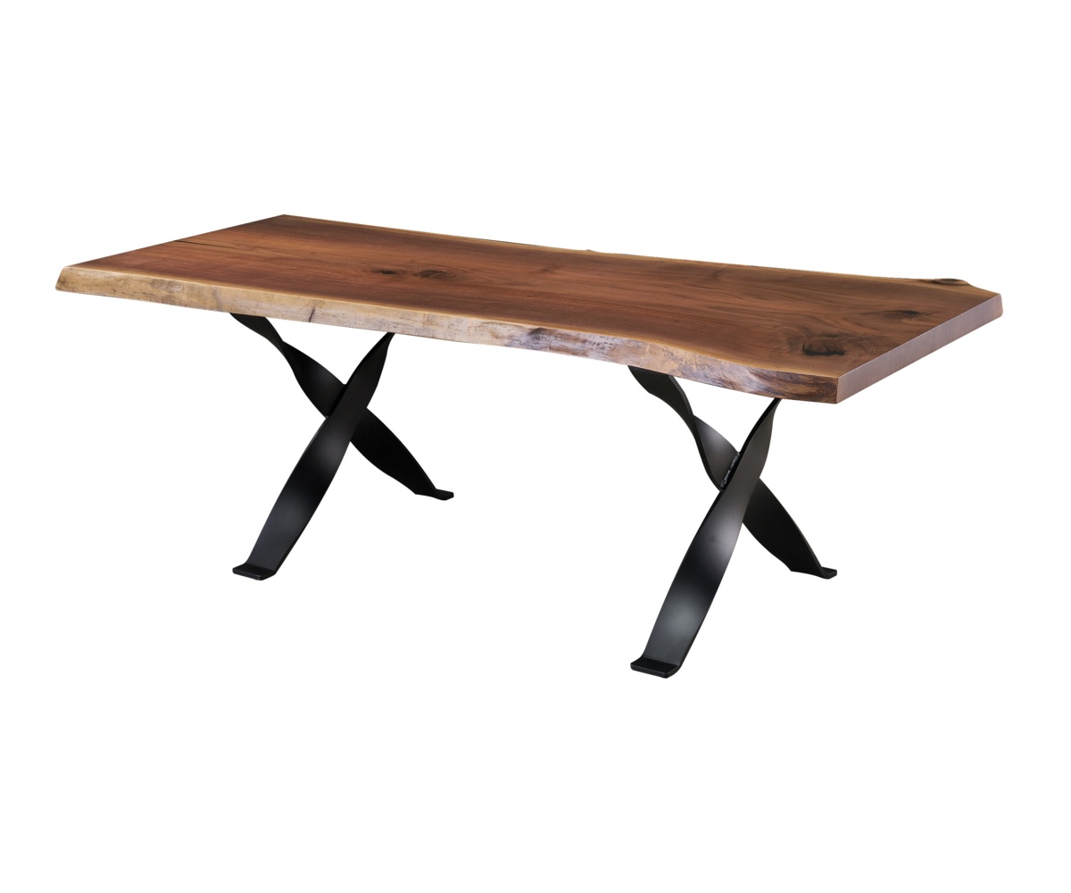 W40X84Rr Walnut Slab Table
