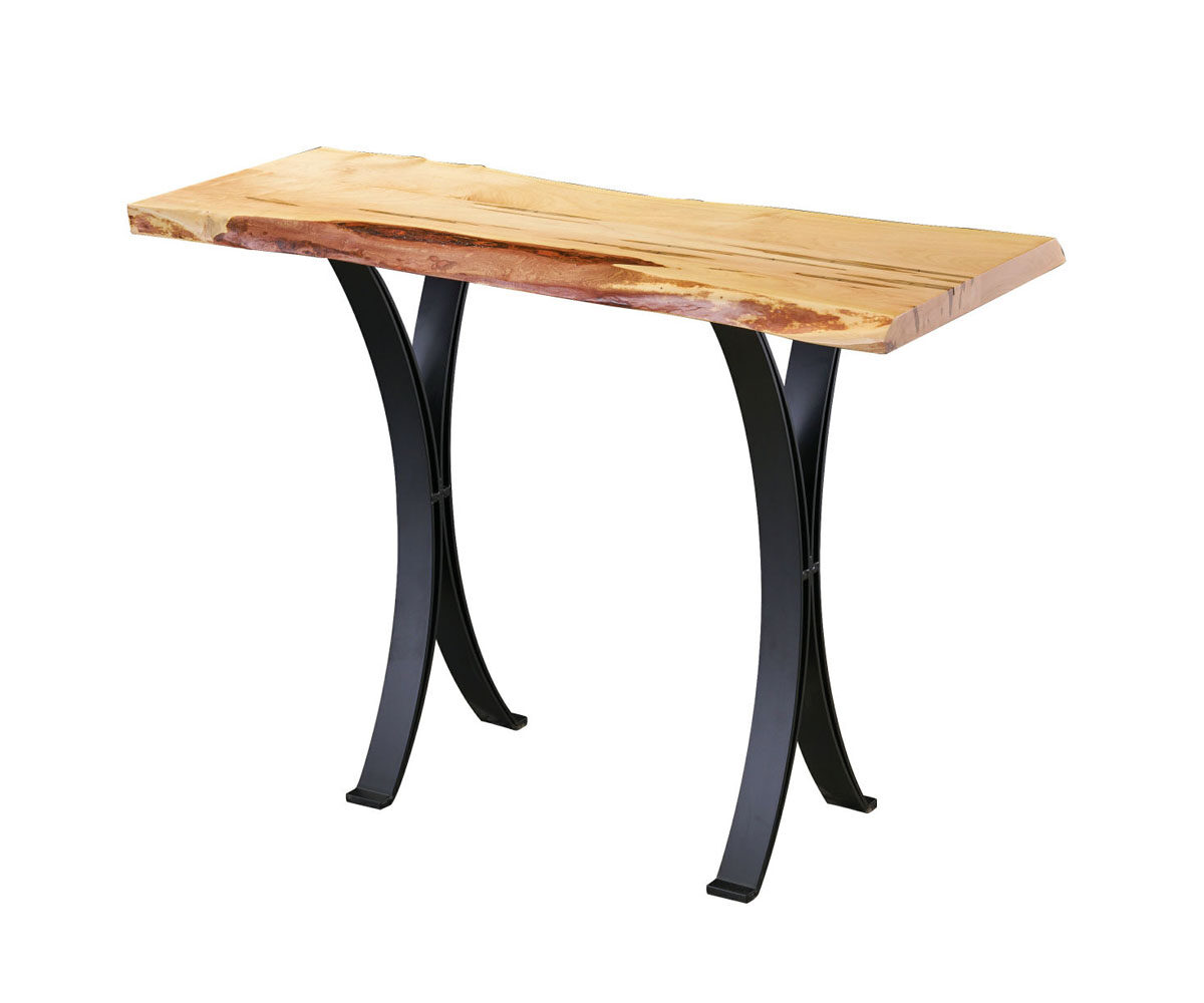 Wormy Maple Sofa Table