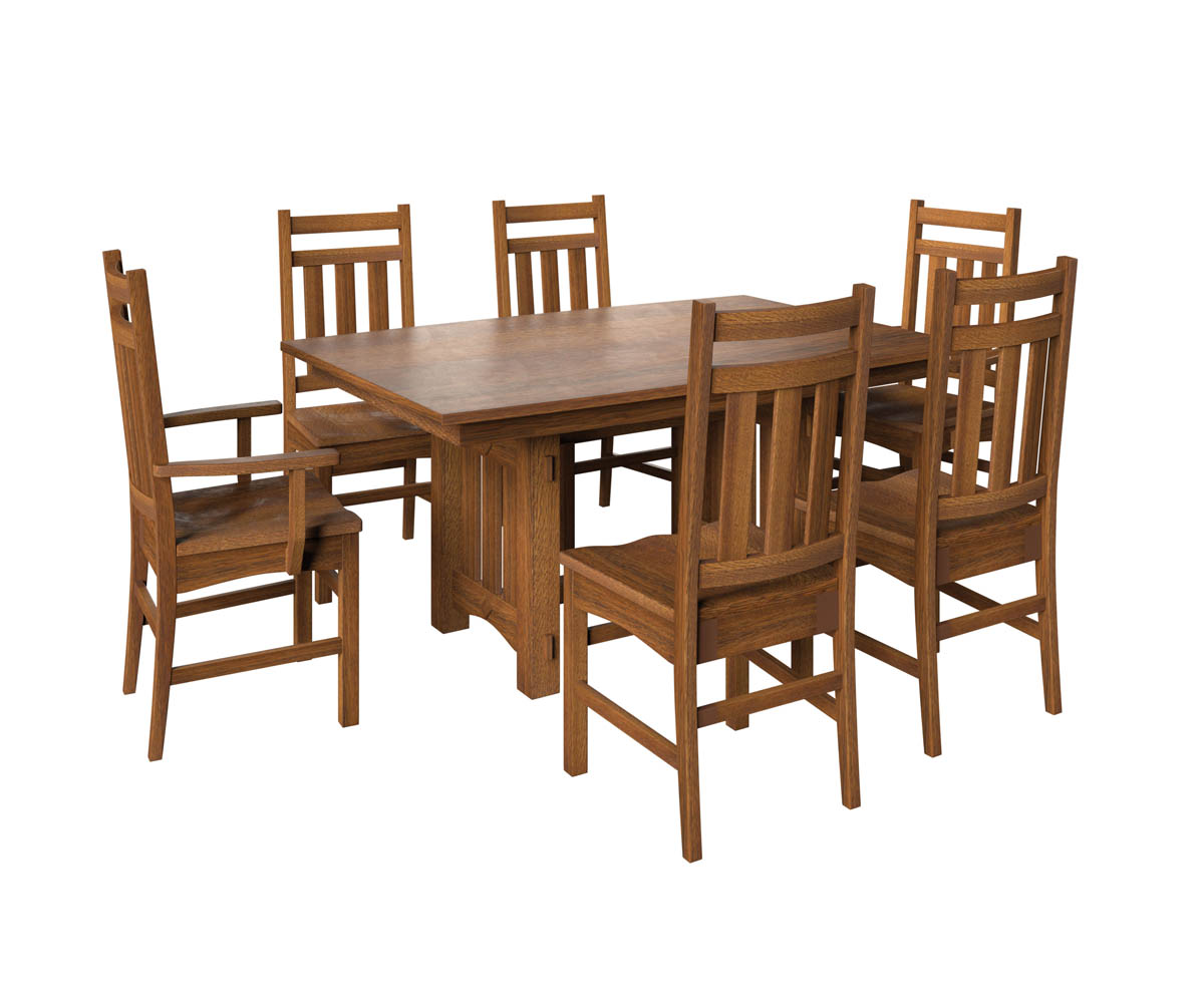 Accent Mission Dining Set