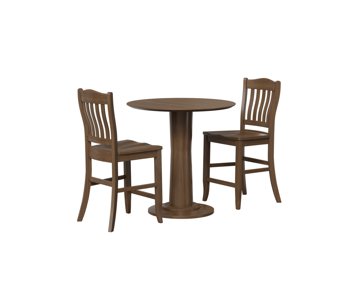 Arco Pub Table Messner Barchair Set