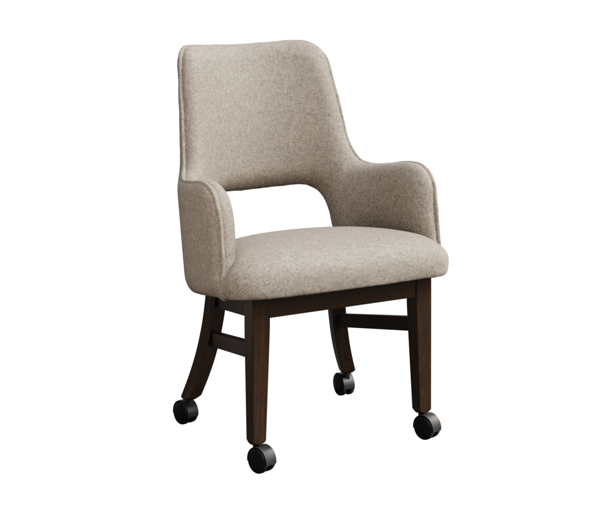 Malibu Dining Chair Castored Chair Base