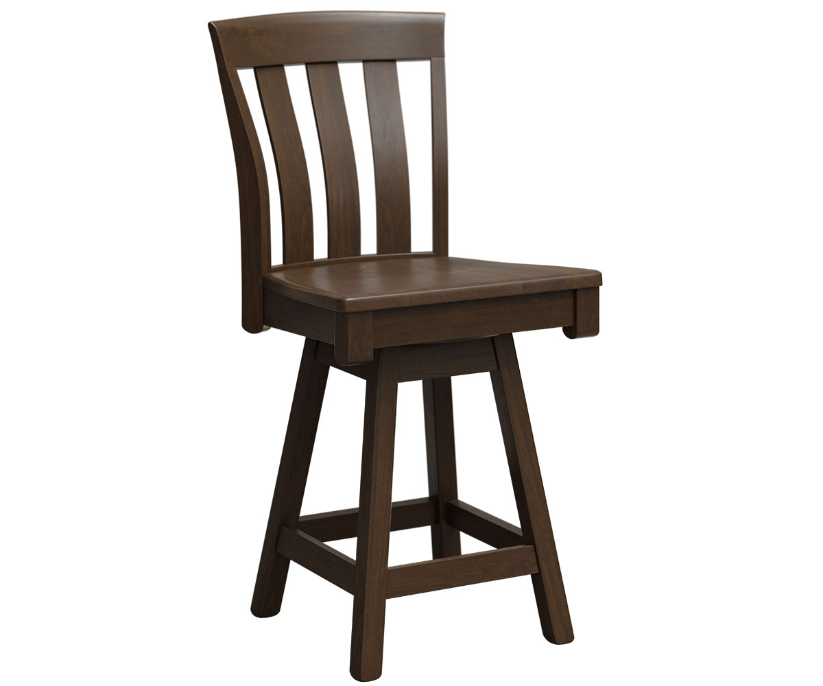 Mason 24 in Swivel Barstool