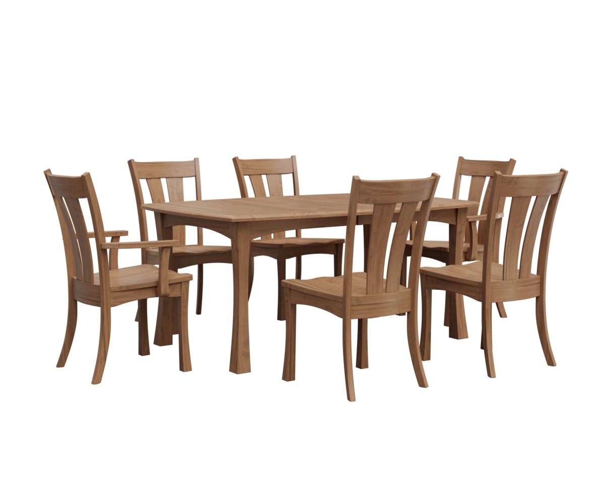 Norwalk Dining Chair And Table Group Setting