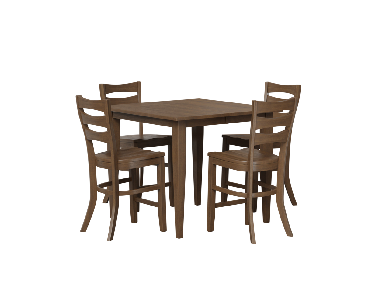 Shaker Leg Table Sierra Barchair Set