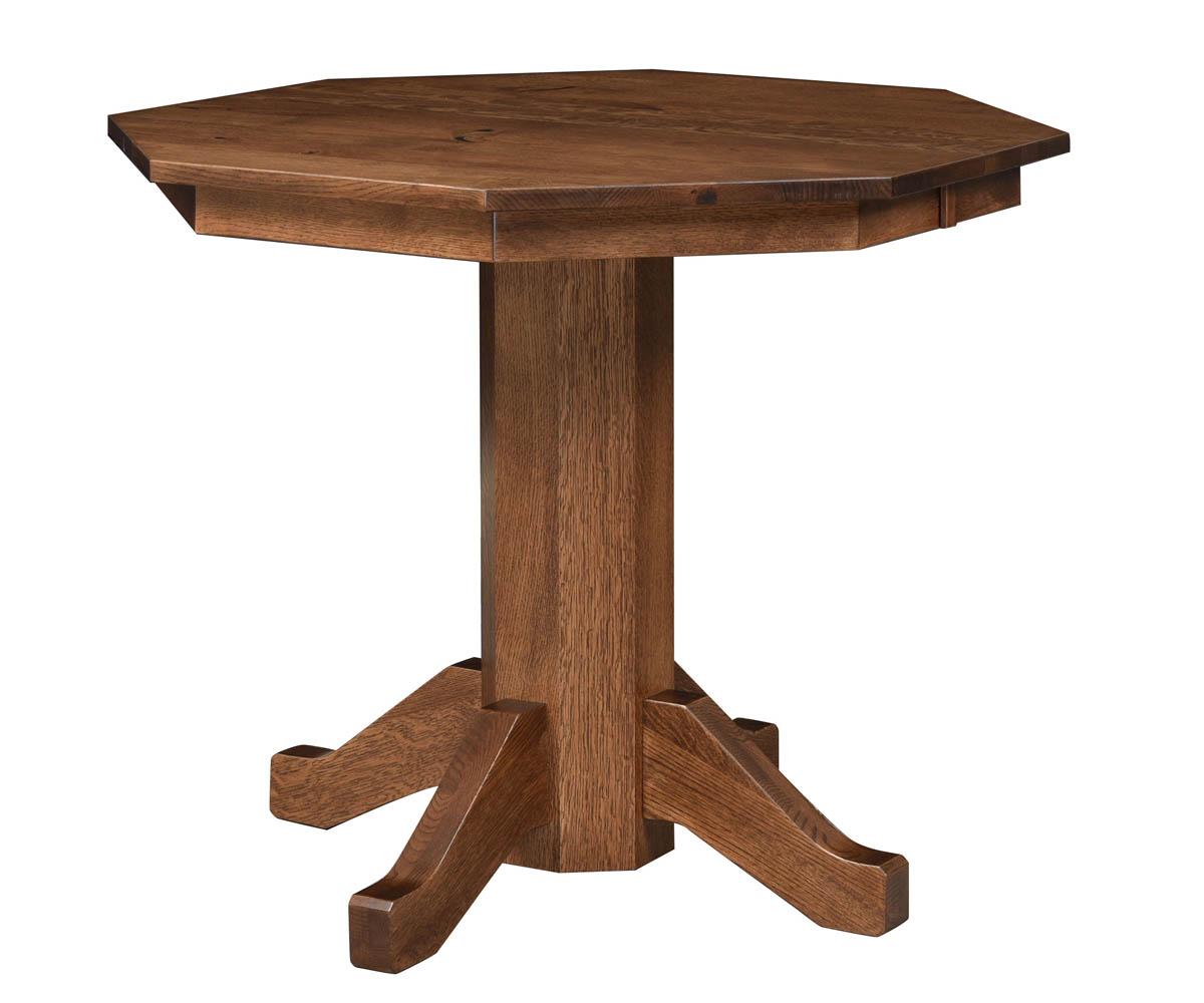 Shaker Single Pedestal Pub