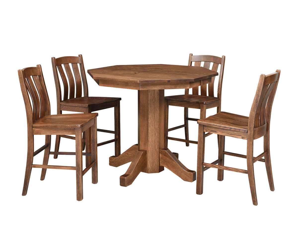 Shaker Single Pedestal Set