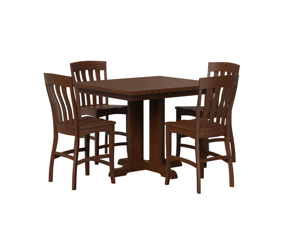 Wigal Pub Table Roland Barchair Set